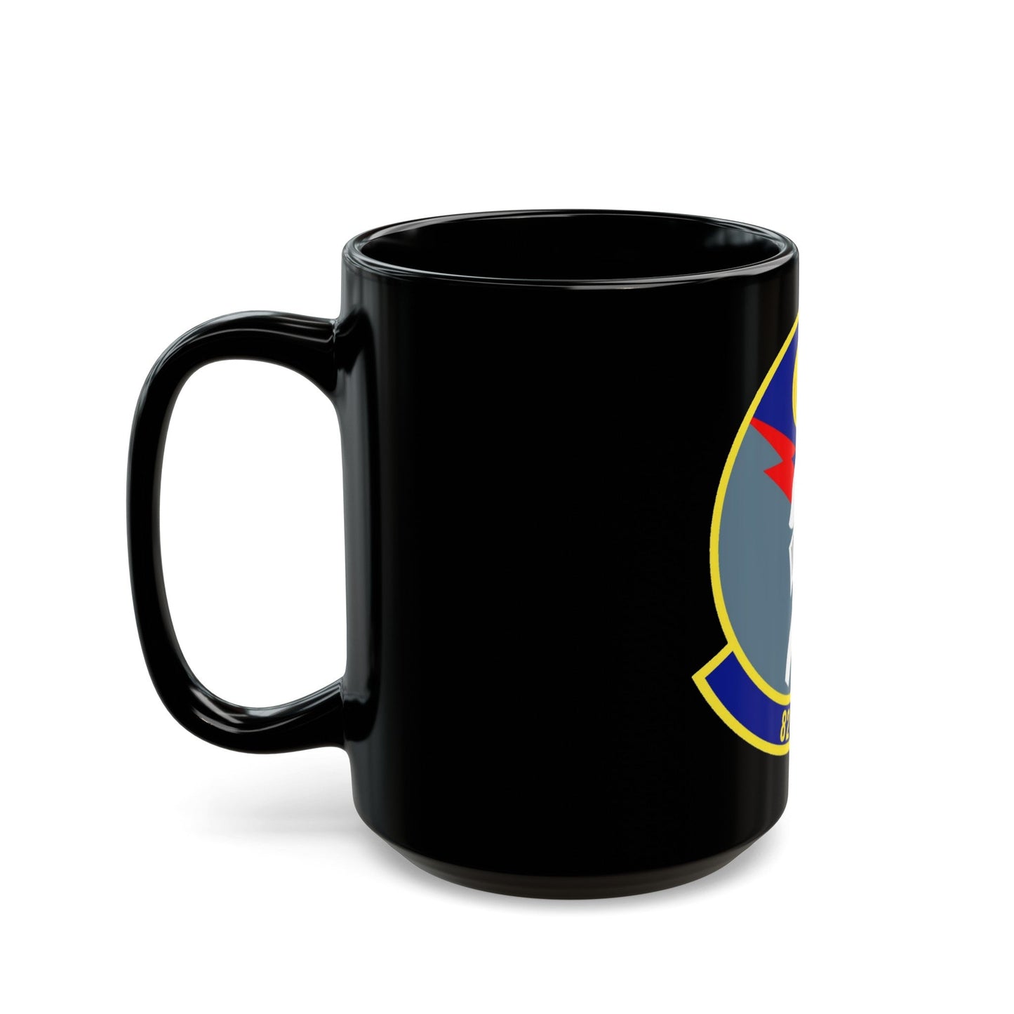 824th Security Forces Squadron (U.S. Air Force) Black Coffee Mug-The Sticker Space