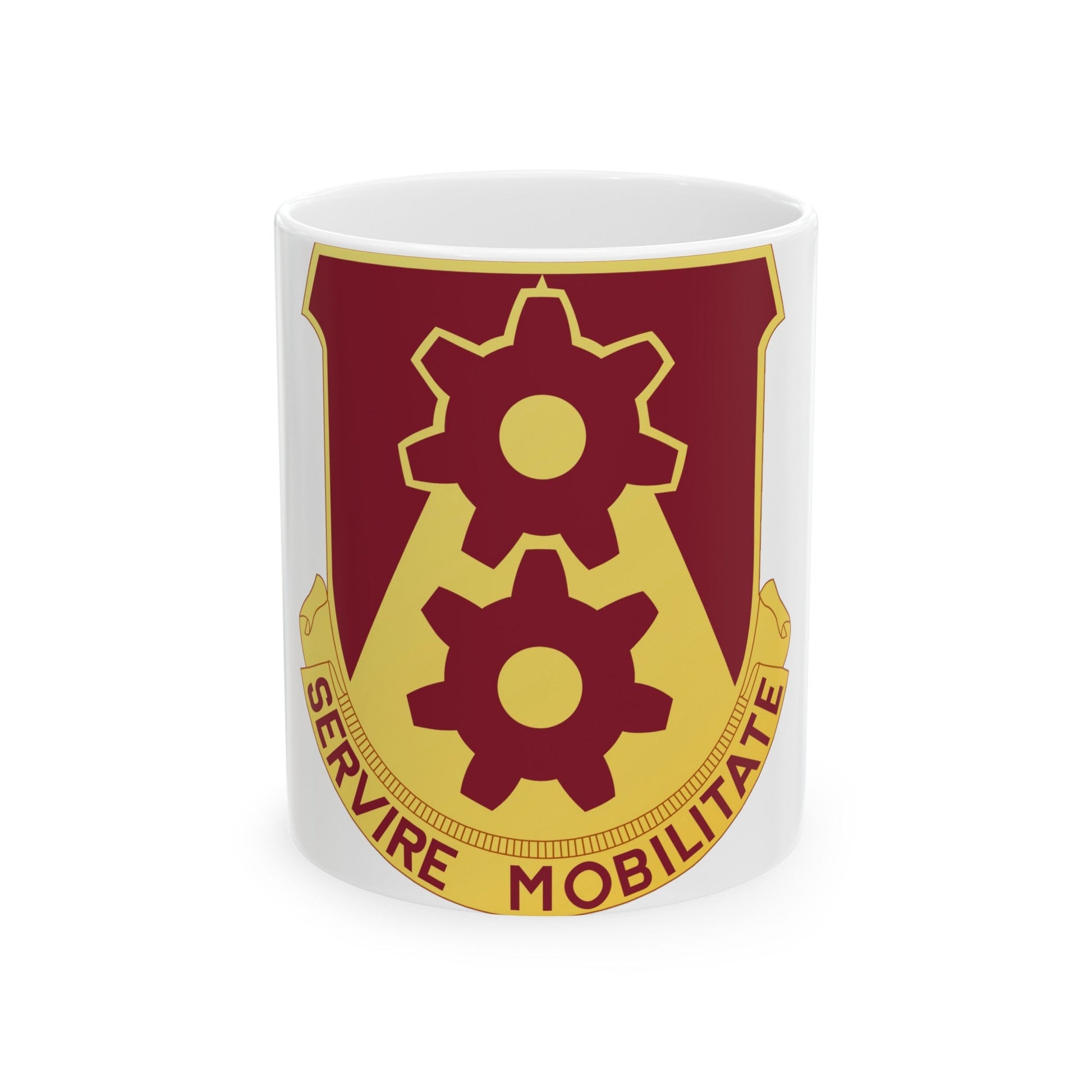 83 Transportation Battalion (U.S. Army) White Coffee Mug-11oz-The Sticker Space