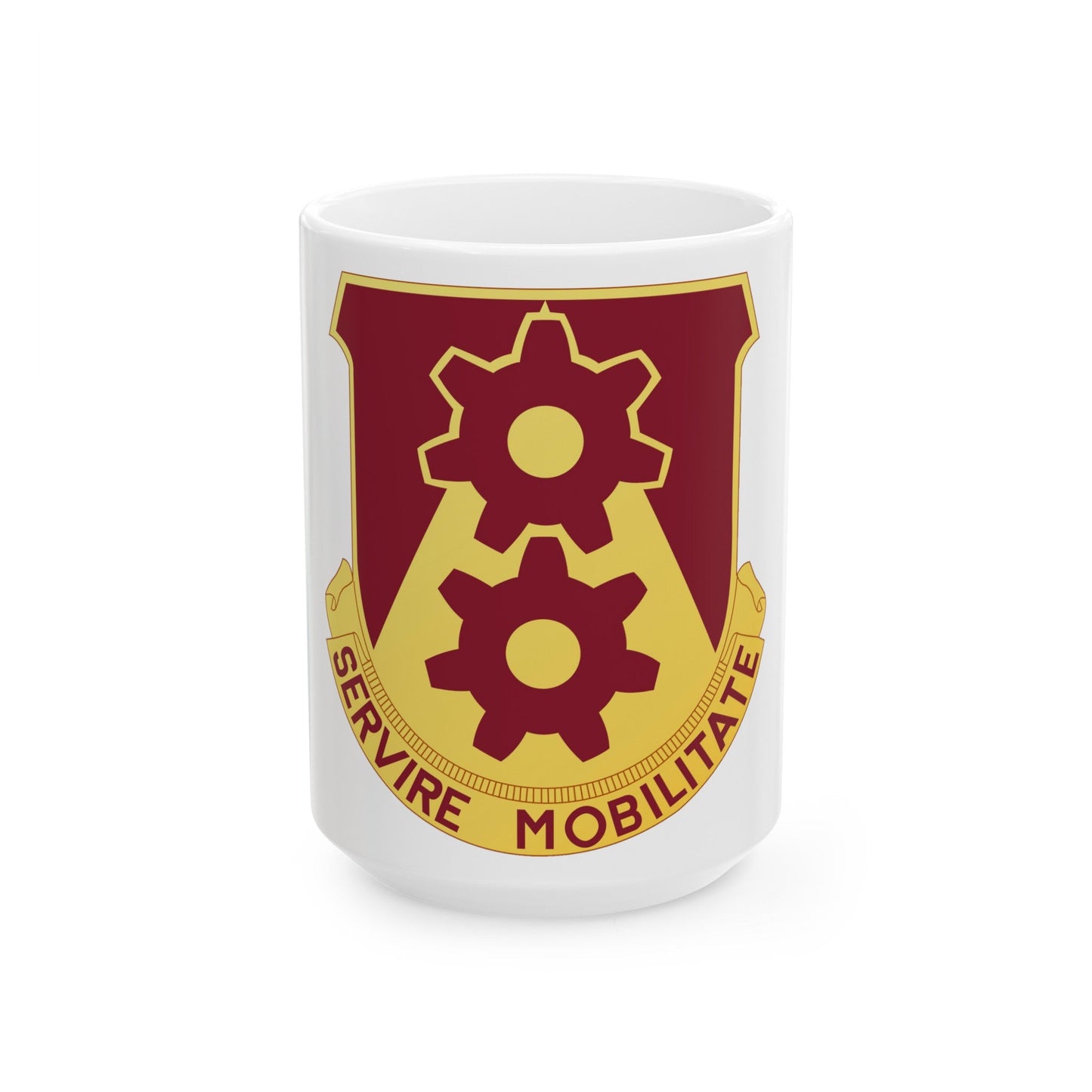 83 Transportation Battalion (U.S. Army) White Coffee Mug-15oz-The Sticker Space