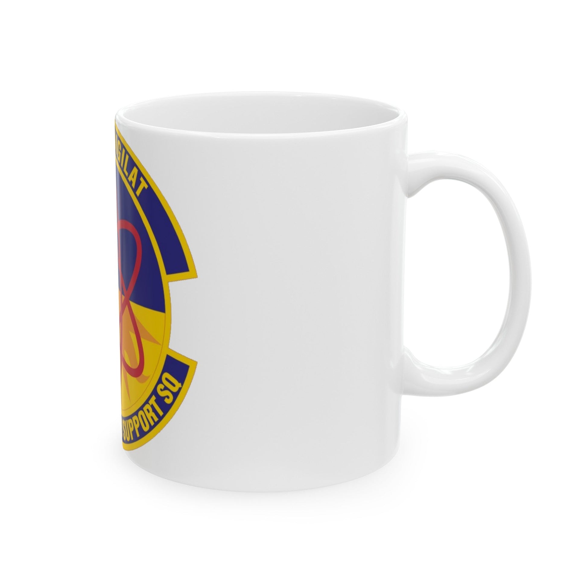 831st Munitions Support Squadron (U.S. Air Force) White Coffee Mug-The Sticker Space
