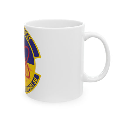 831st Munitions Support Squadron (U.S. Air Force) White Coffee Mug-The Sticker Space