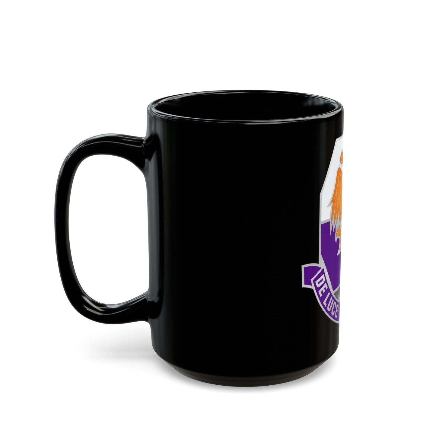 84 Civil Affairs Battalion (U.S. Army) Black Coffee Mug-The Sticker Space