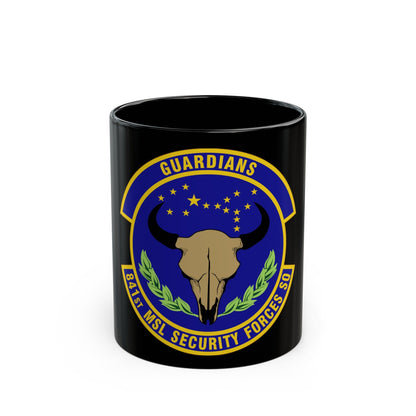 841 Missile Security Forces Squadron AFGSC (U.S. Air Force) Black Coffee Mug-11oz-The Sticker Space