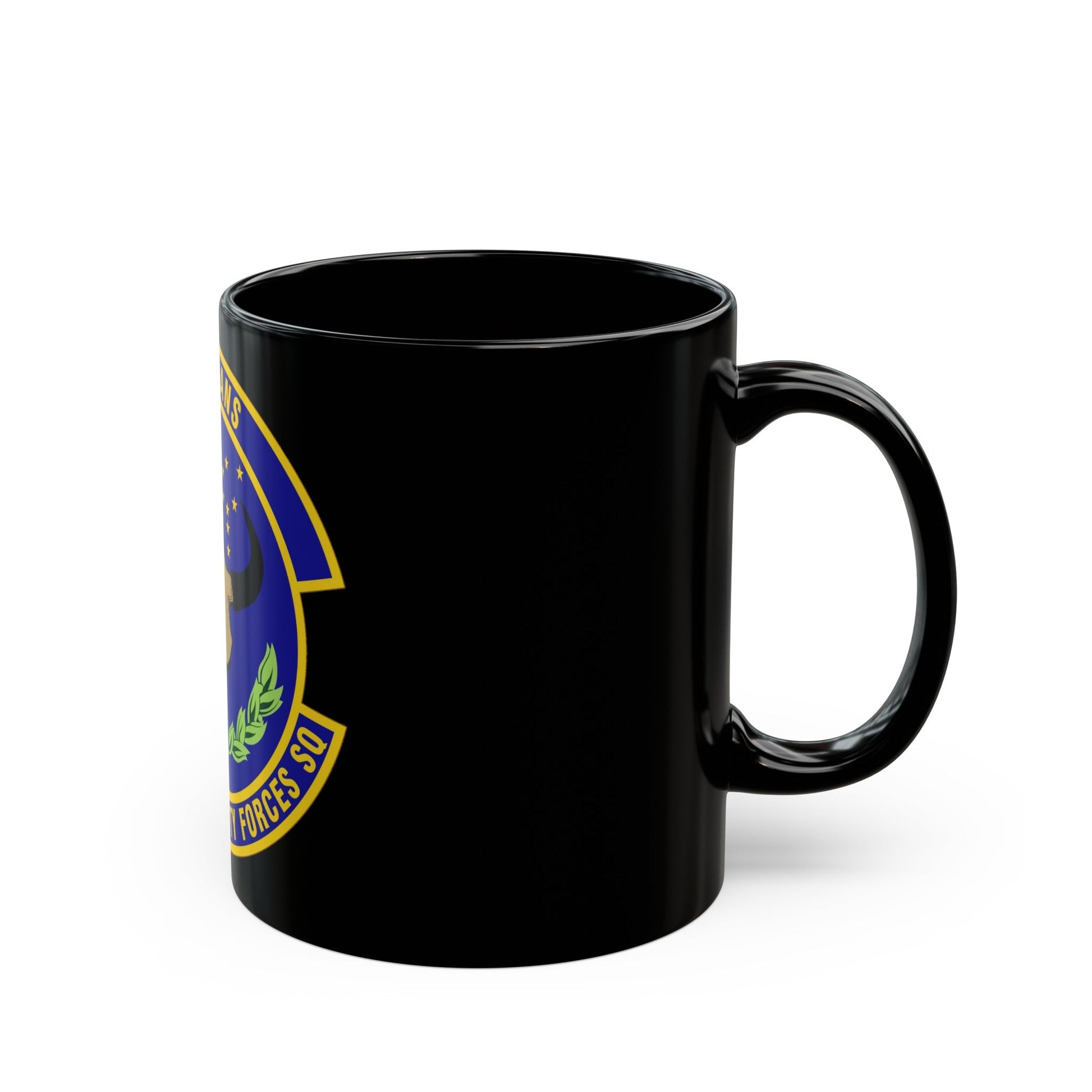 841 Missile Security Forces Squadron AFGSC (U.S. Air Force) Black Coffee Mug-The Sticker Space