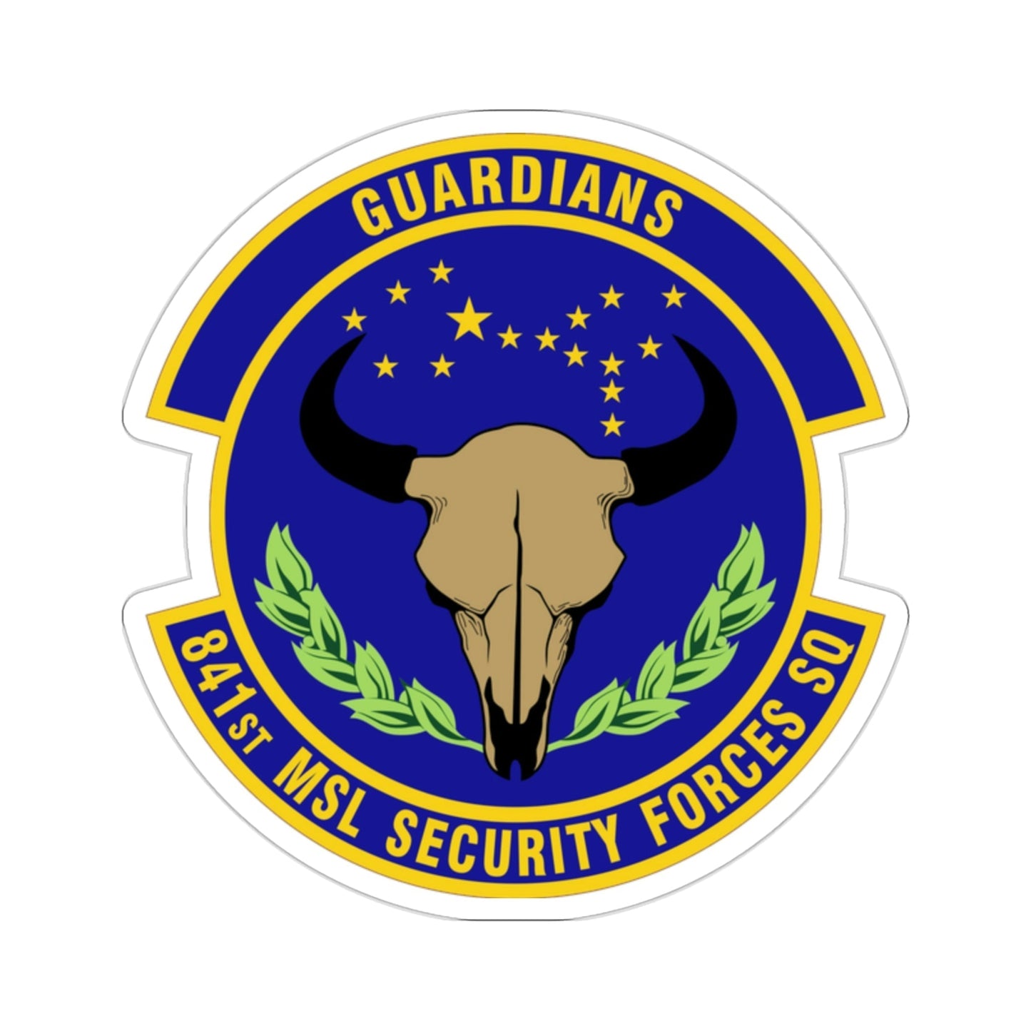 841 Missile Security Forces Squadron AFGSC (U.S. Air Force) STICKER Vinyl Die-Cut Decal-2 Inch-The Sticker Space