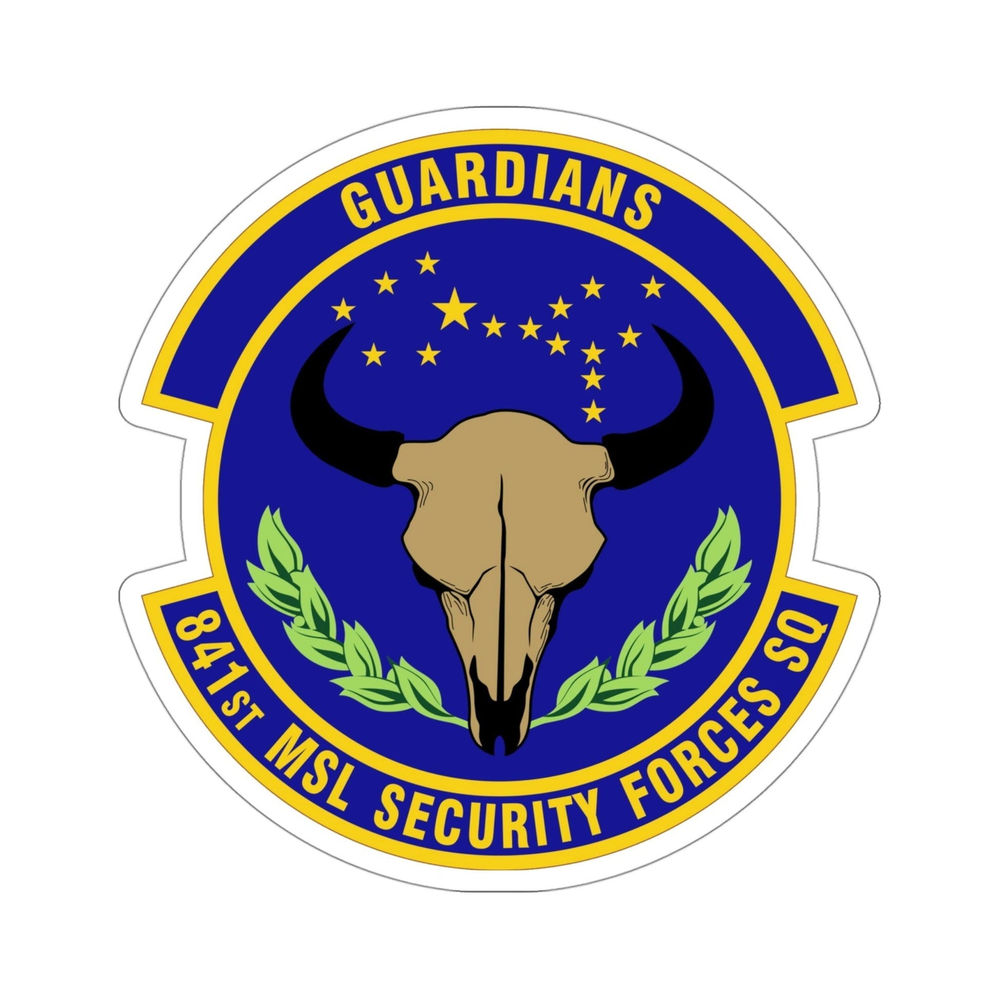 841 Missile Security Forces Squadron AFGSC (U.S. Air Force) STICKER Vinyl Die-Cut Decal-4 Inch-The Sticker Space
