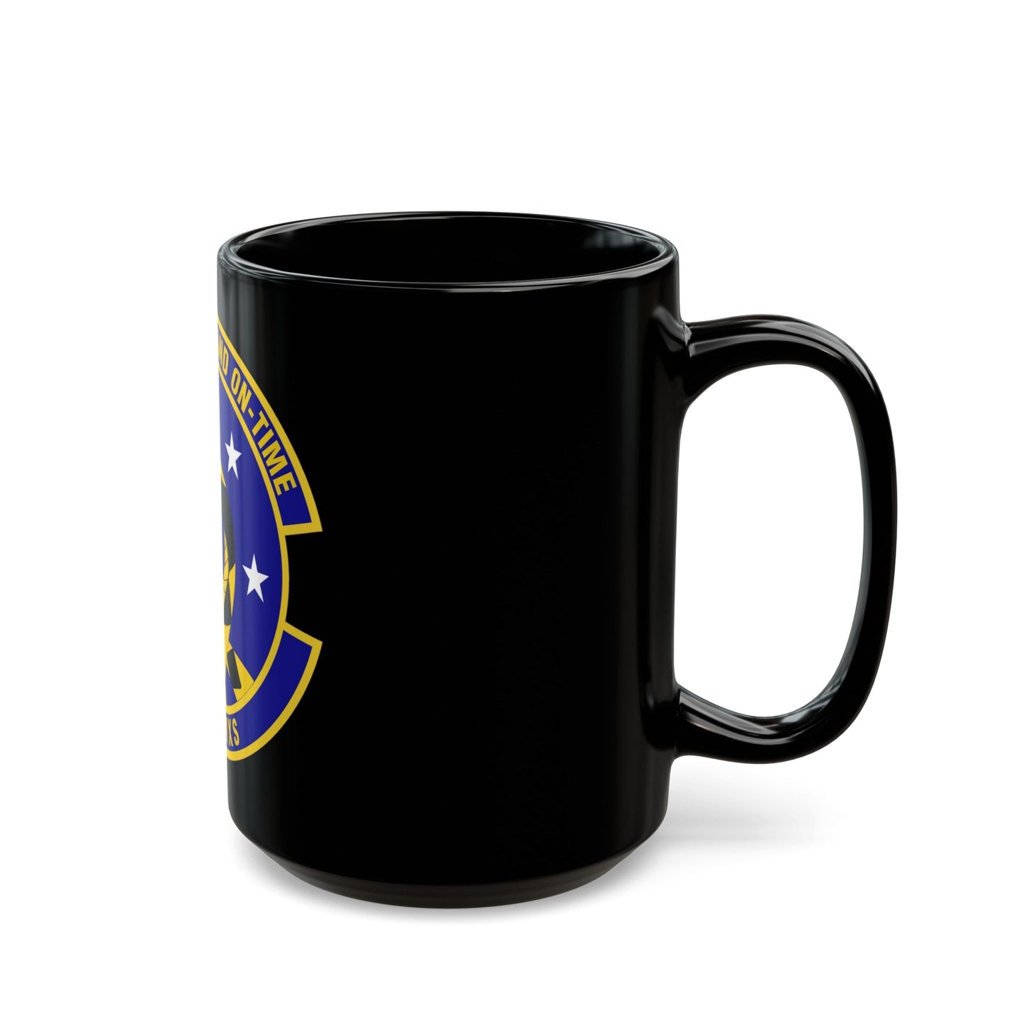 849 Aircraft Maintenance SquadronACC (U.S. Air Force) Black Coffee Mug-The Sticker Space