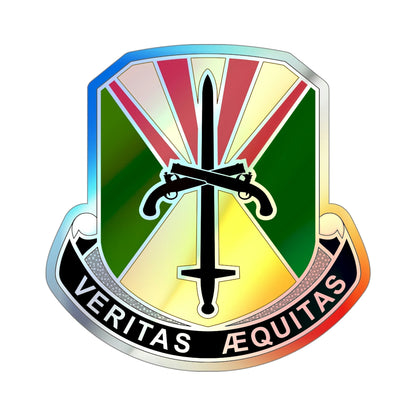 850 Military Police Battalion (U.S. Army) Holographic STICKER Die-Cut Vinyl Decal-5 Inch-The Sticker Space