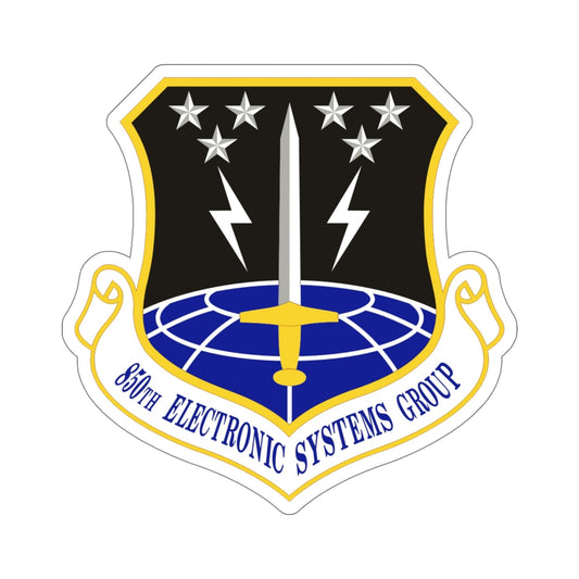850th Electronic Systems Group (U.S. Air Force) STICKER Vinyl Die-Cut Decal-6 Inch-The Sticker Space