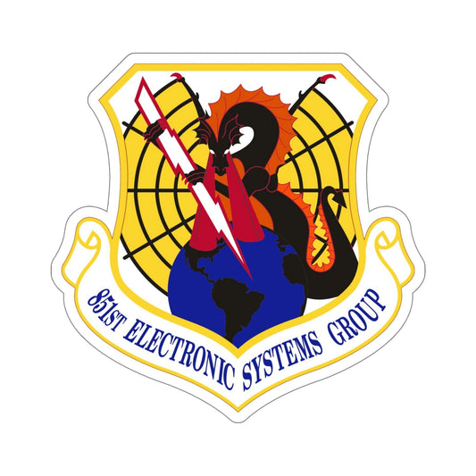 851st Electronic Systems Group (U.S. Air Force) STICKER Vinyl Die-Cut Decal-6 Inch-The Sticker Space
