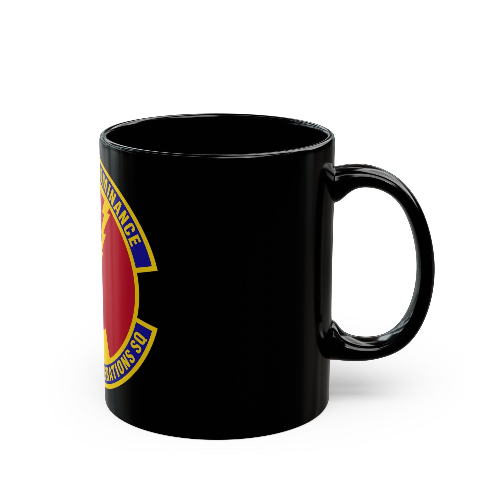 854 Combat Operations Squadron AFRC (U.S. Air Force) Black Coffee Mug-The Sticker Space
