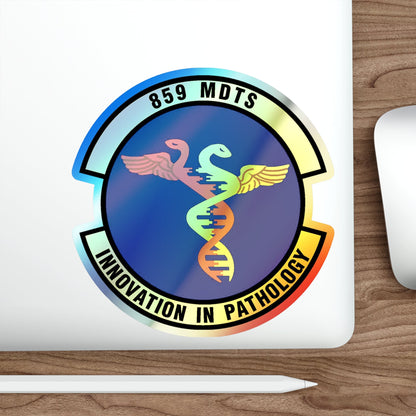 859th Diagnostics and Therapeutics Squadron (U.S. Air Force) Holographic STICKER Die-Cut Vinyl Decal-The Sticker Space