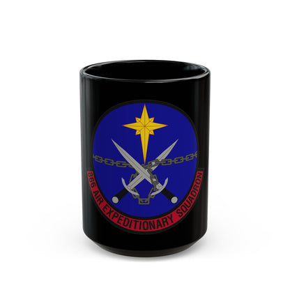 866th Air Expeditionary Squadron (U.S. Air Force) Black Coffee Mug-15oz-The Sticker Space
