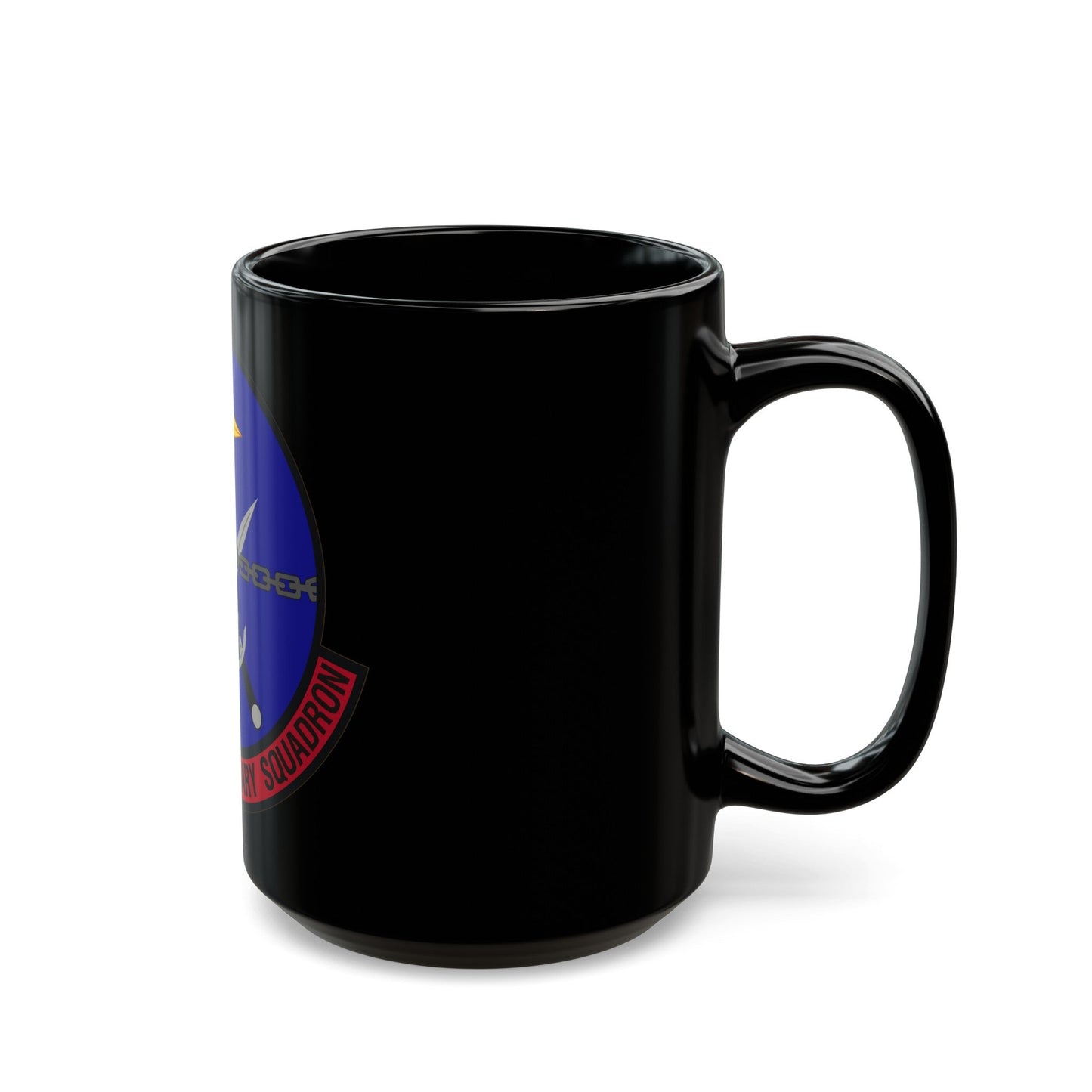 866th Air Expeditionary Squadron (U.S. Air Force) Black Coffee Mug-The Sticker Space