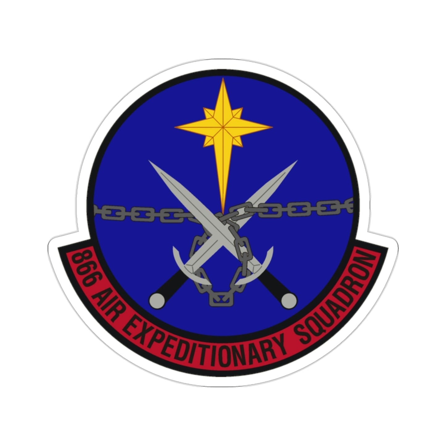 866th Air Expeditionary Squadron (U.S. Air Force) STICKER Vinyl Die-Cut Decal-2 Inch-The Sticker Space