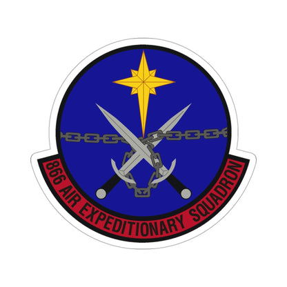866th Air Expeditionary Squadron (U.S. Air Force) STICKER Vinyl Die-Cut Decal-3 Inch-The Sticker Space