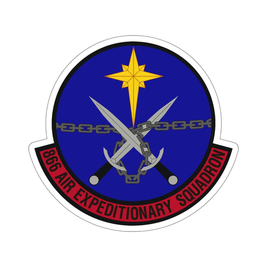 866th Air Expeditionary Squadron (U.S. Air Force) STICKER Vinyl Die-Cut Decal-6 Inch-The Sticker Space