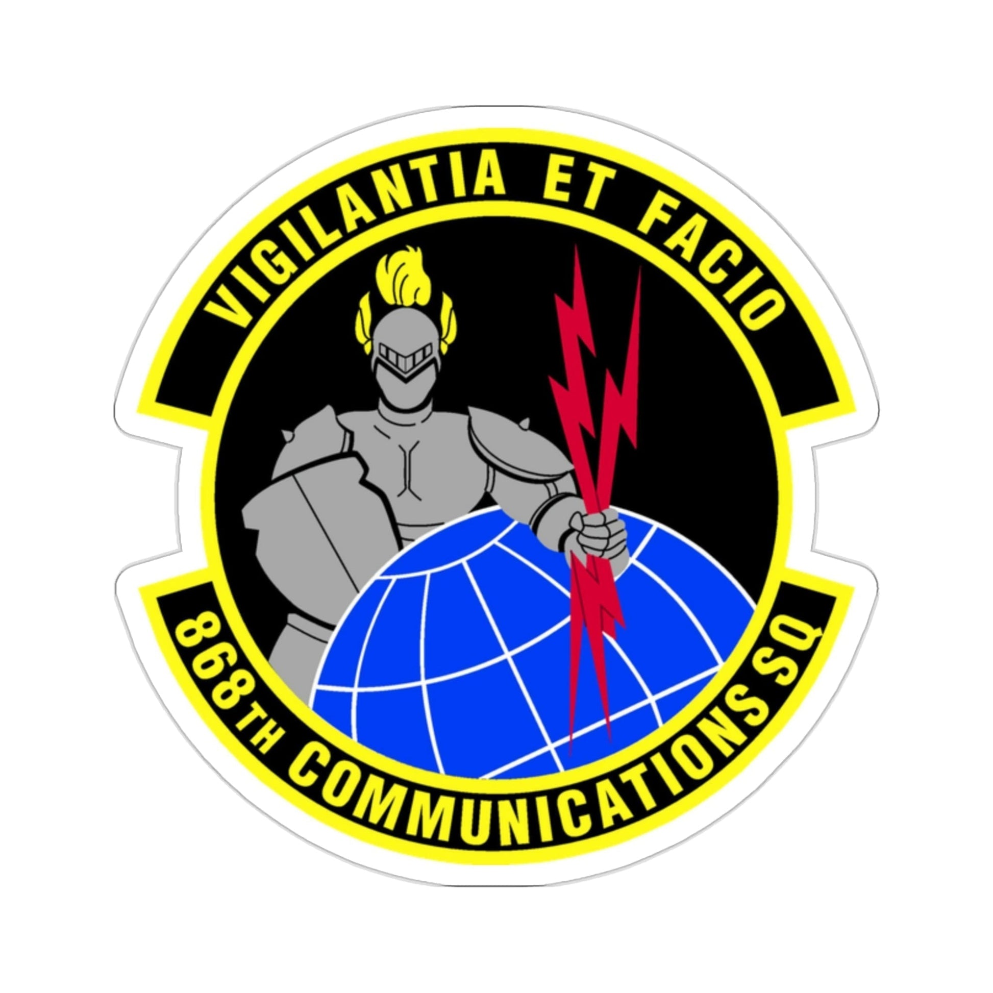 868th Communications Squadron (U.S. Air Force) STICKER Vinyl Die-Cut Decal-2 Inch-The Sticker Space