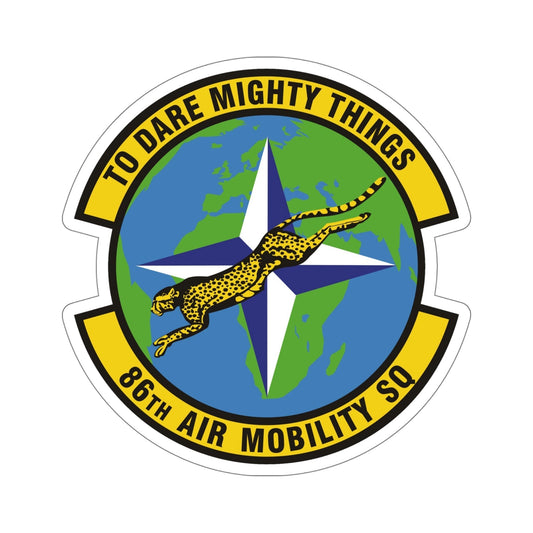 86th Air Mobility Squadron (U.S. Air Force) STICKER Vinyl Die-Cut Decal-6 Inch-The Sticker Space