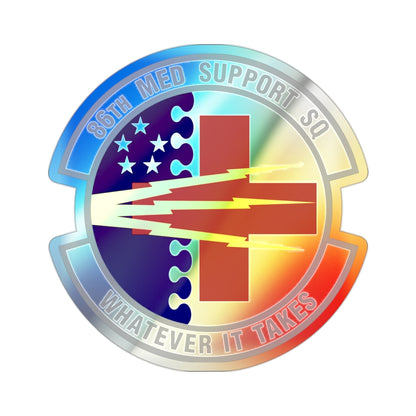 86th Medical Support Squadron (U.S. Air Force) Holographic STICKER Die-Cut Vinyl Decal-2 Inch-The Sticker Space