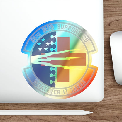86th Medical Support Squadron (U.S. Air Force) Holographic STICKER Die-Cut Vinyl Decal-The Sticker Space
