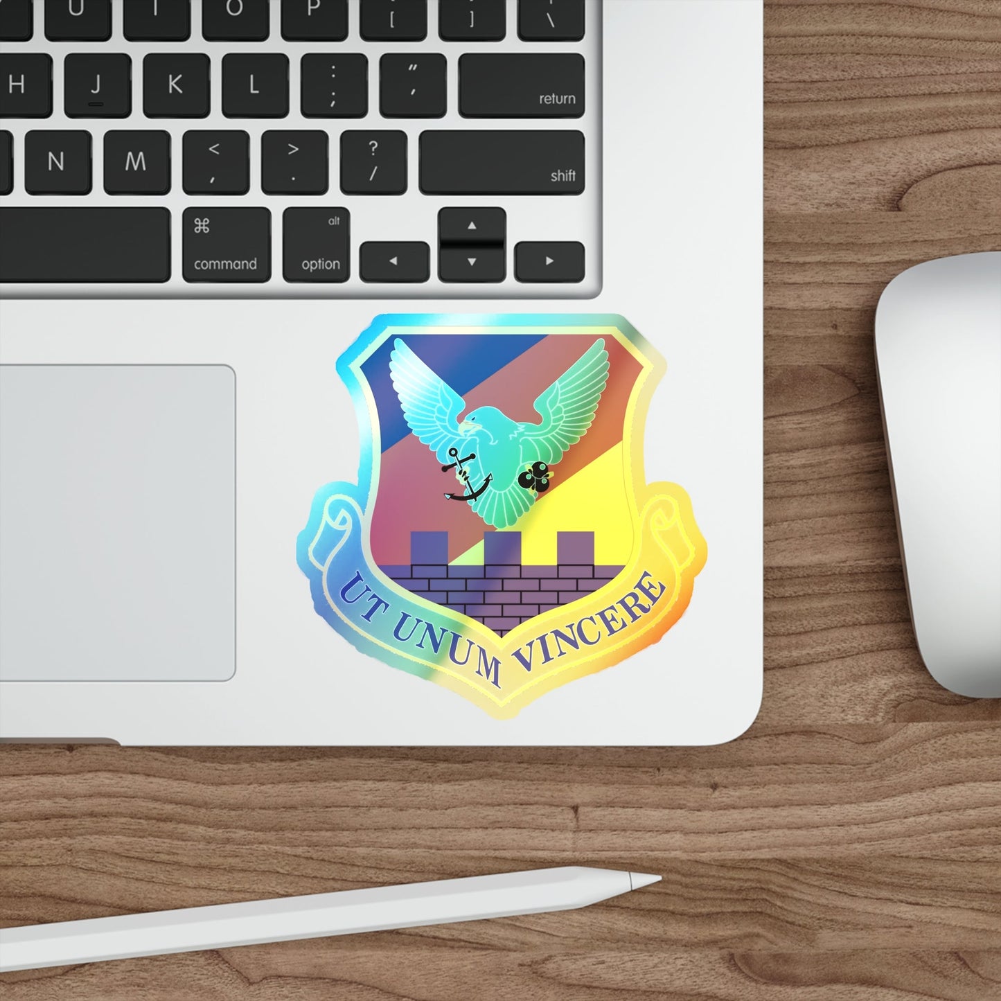 87th Air Base Wing (U.S. Air Force) Holographic STICKER Die-Cut Vinyl Decal-The Sticker Space