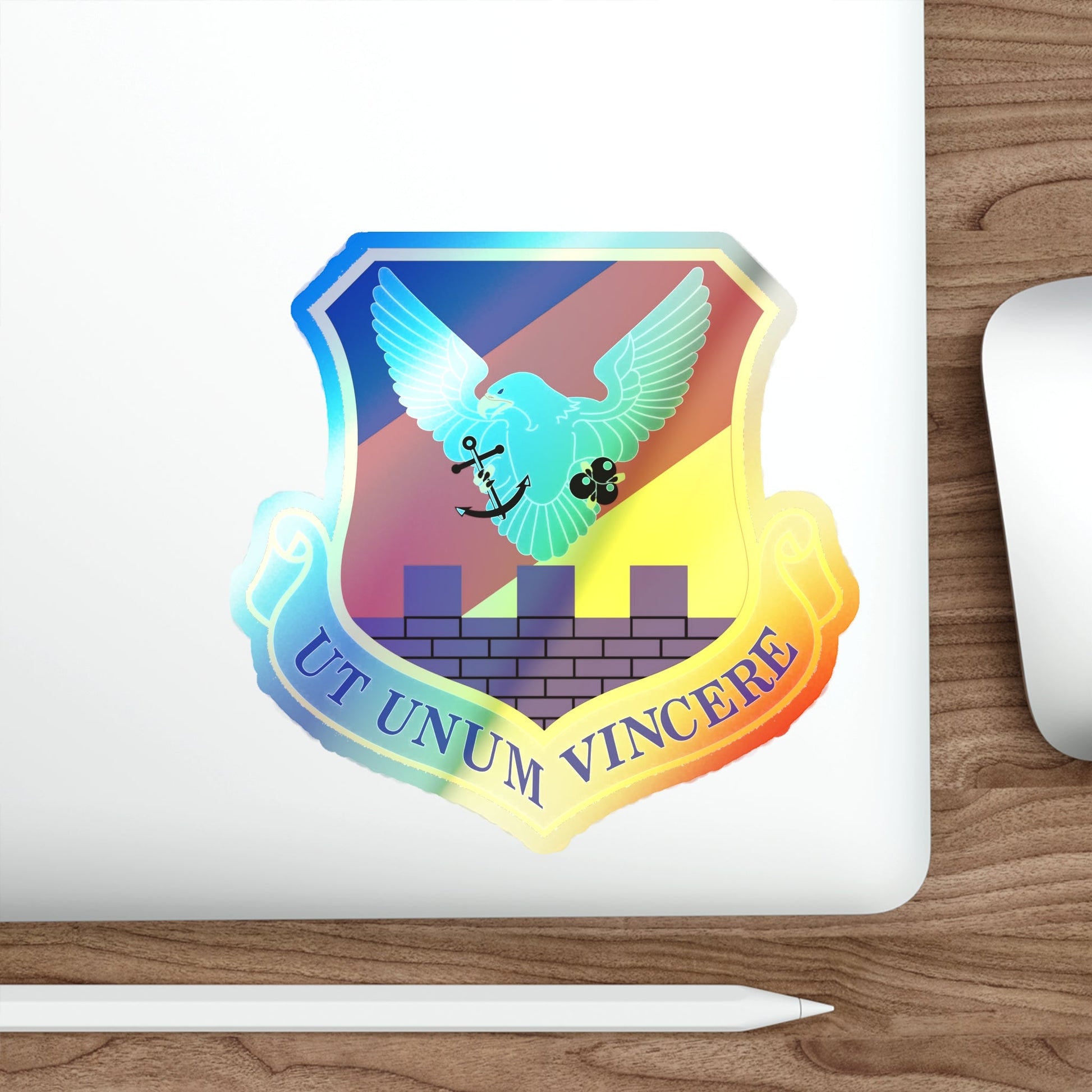 87th Air Base Wing (U.S. Air Force) Holographic STICKER Die-Cut Vinyl Decal-The Sticker Space