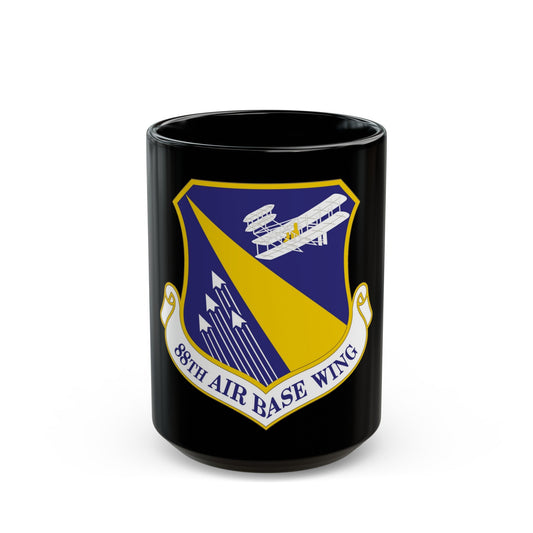 88th Air Base Wing (U.S. Air Force) Black Coffee Mug-15oz-The Sticker Space