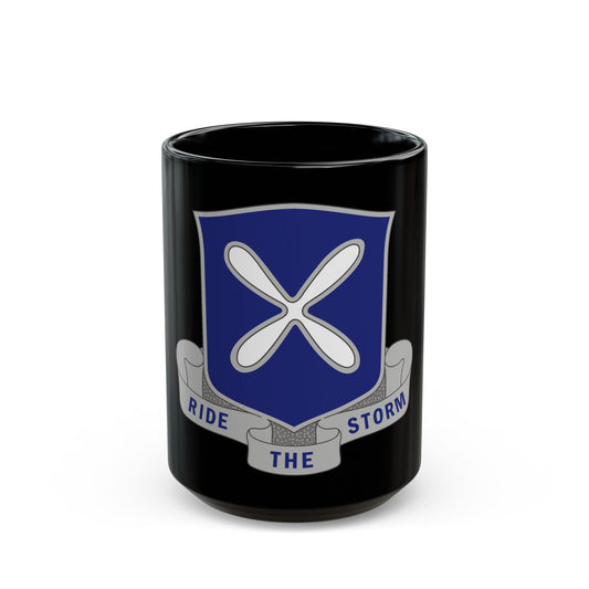 88th Infantry Regiment 2 (U.S. Army) Black Coffee Mug-15oz-The Sticker Space