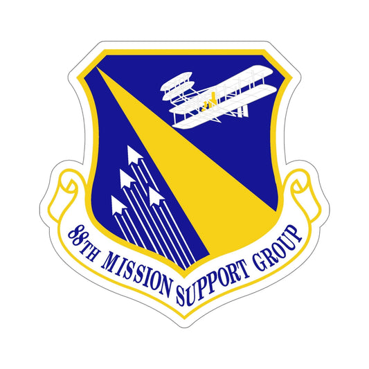 88th Mission Support Group (U.S. Air Force) STICKER Vinyl Die-Cut Decal-6 Inch-The Sticker Space