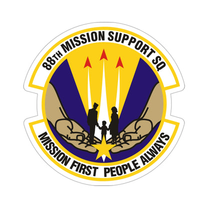 88th Mission Support Squadron (U.S. Air Force) STICKER Vinyl Die-Cut Decal-3 Inch-The Sticker Space