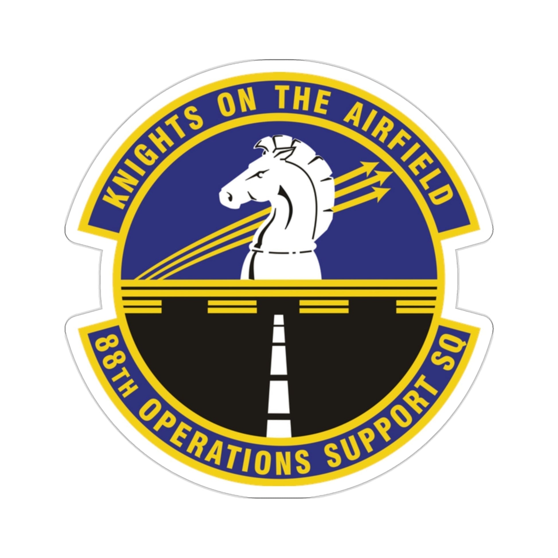 88th Operations Support Squadron (U.S. Air Force) STICKER Vinyl Die-Cut Decal-2 Inch-The Sticker Space