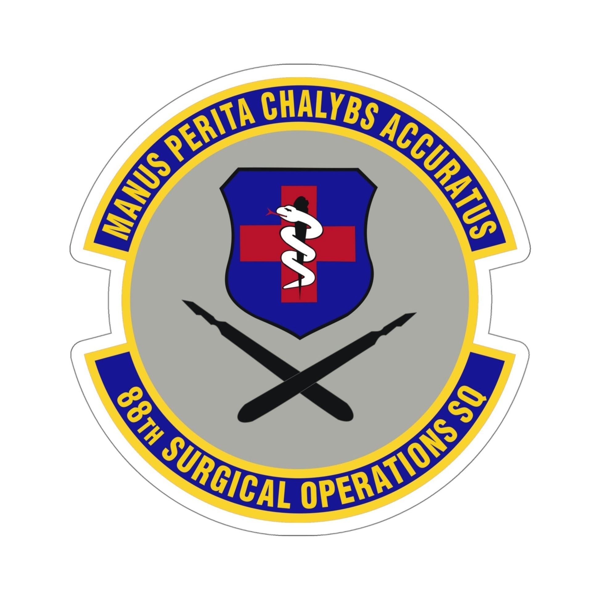 88th Surgical Operations Squadron (U.S. Air Force) STICKER Vinyl Die-Cut Decal-5 Inch-The Sticker Space