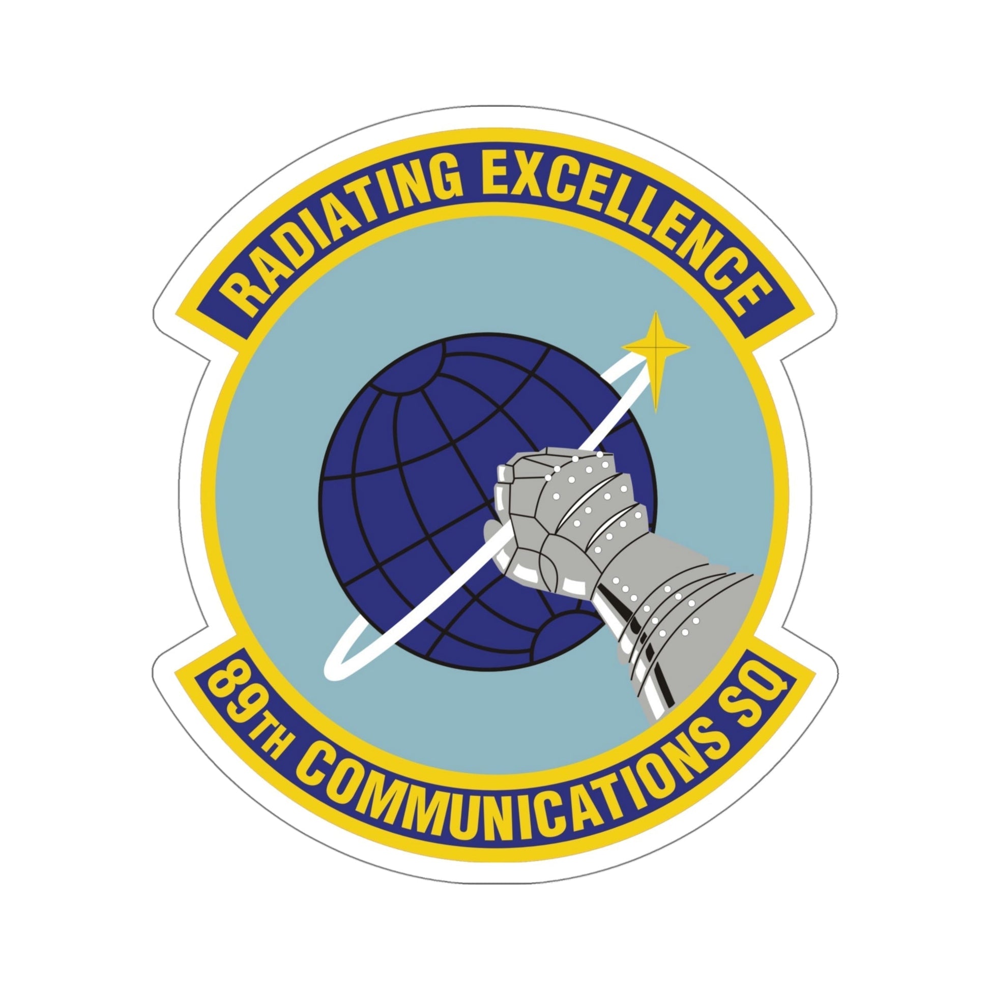89th Communications Squadron (U.S. Air Force) STICKER Vinyl Die-Cut Decal-5 Inch-The Sticker Space