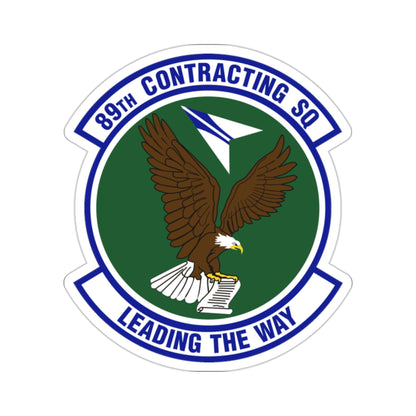 89th Contracting Squadron (U.S. Air Force) STICKER Vinyl Die-Cut Decal-2 Inch-The Sticker Space