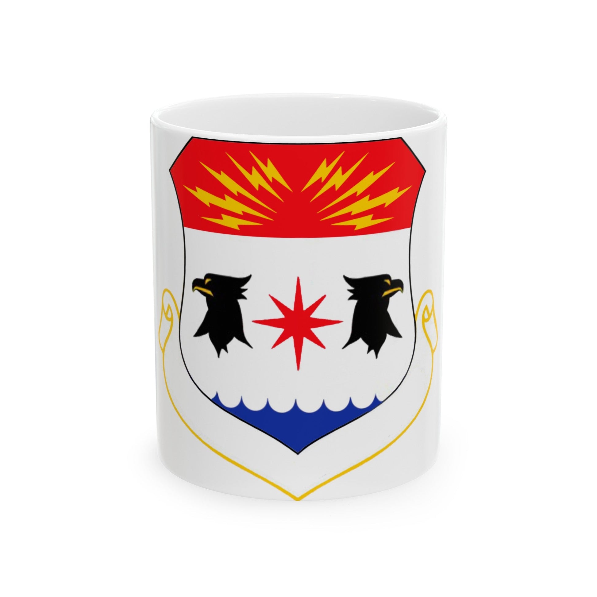 8th Air Division (U.S. Air Force) White Coffee Mug-11oz-The Sticker Space