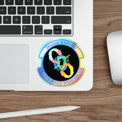 90 Cyberspace Operations Squadron ACC (U.S. Air Force) Holographic STICKER Die-Cut Vinyl Decal-The Sticker Space