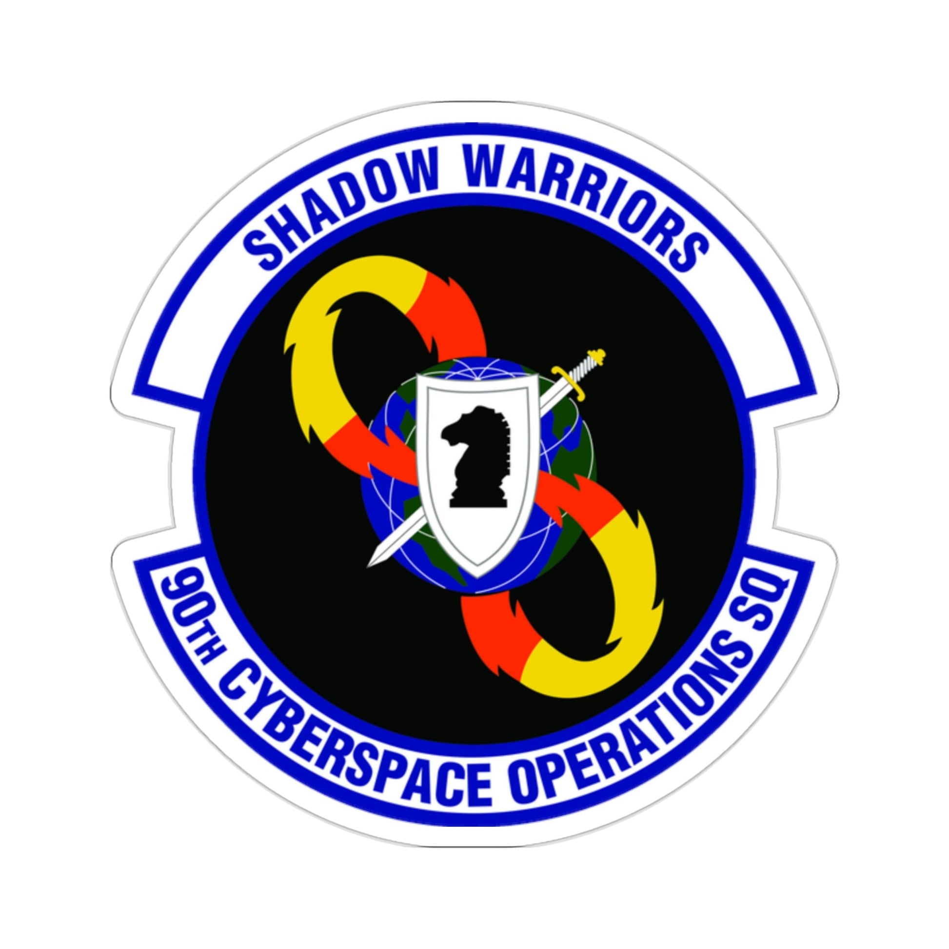 90 Cyberspace Operations Squadron ACC (U.S. Air Force) STICKER Vinyl Die-Cut Decal-2 Inch-The Sticker Space