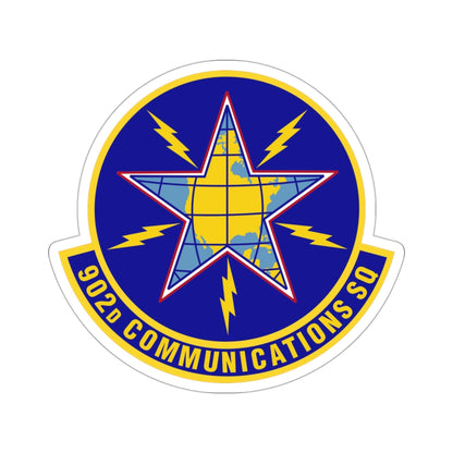 902d Communications Squadron (U.S. Air Force) STICKER Vinyl Die-Cut Decal-3 Inch-The Sticker Space