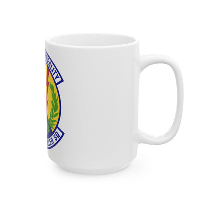 902d Comptroller Squadron (U.S. Air Force) White Coffee Mug-The Sticker Space