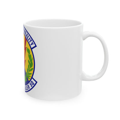 902d Comptroller Squadron (U.S. Air Force) White Coffee Mug-The Sticker Space