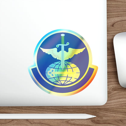 908 Operations Support Squadron AFRC (U.S. Air Force) Holographic STICKER Die-Cut Vinyl Decal-The Sticker Space