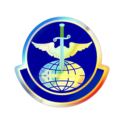 908 Operations Support Squadron AFRC (U.S. Air Force) Holographic STICKER Die-Cut Vinyl Decal-5 Inch-The Sticker Space