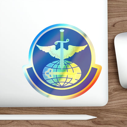908 Operations Support Squadron AFRC (U.S. Air Force) Holographic STICKER Die-Cut Vinyl Decal-The Sticker Space