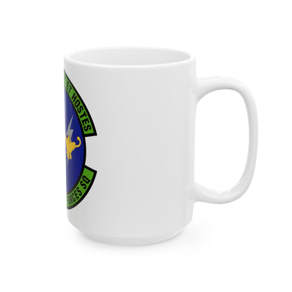 908th Security Forces Squadron (U.S. Air Force) White Coffee Mug-The Sticker Space