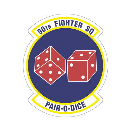 90th Fighter Squadron (U.S. Air Force) STICKER Vinyl Die-Cut Decal-5 Inch-The Sticker Space