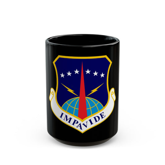 90th Space Wing (U.S. Air Force) Black Coffee Mug-15oz-The Sticker Space