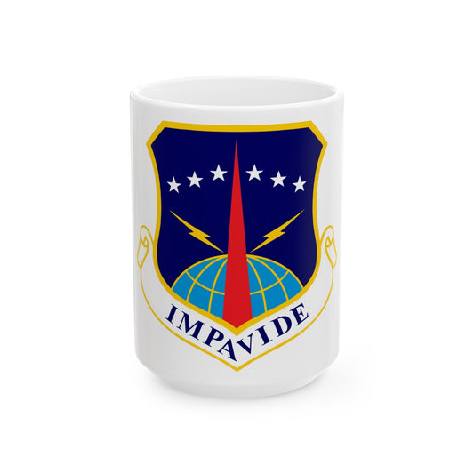 90th Space Wing (U.S. Air Force) White Coffee Mug-15oz-The Sticker Space