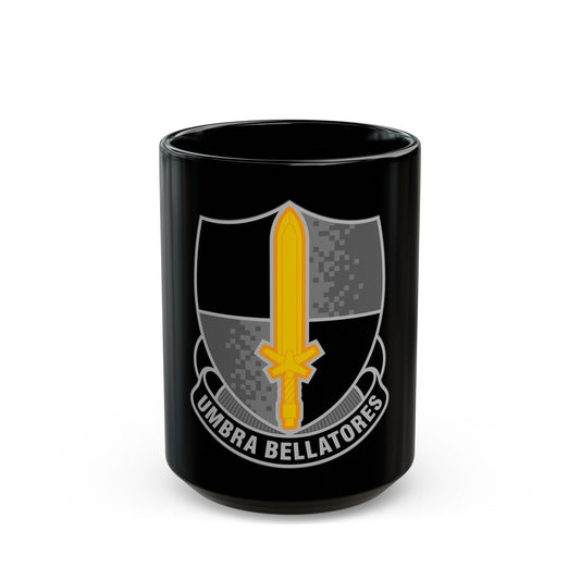 91 Cyber Brigade (U.S. Army) Black Coffee Mug-15oz-The Sticker Space