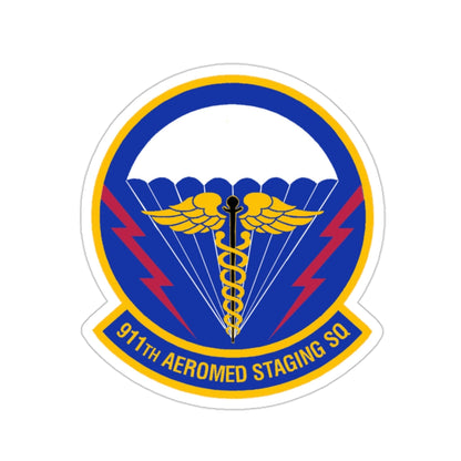 911 Aeromedical Staging Squadron AFRC (U.S. Air Force) STICKER Vinyl Die-Cut Decal-2 Inch-The Sticker Space